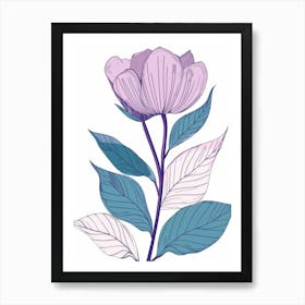 Lilac Flower Art Print