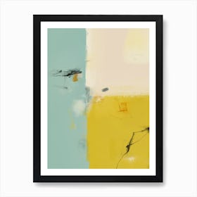 The Little Prince S Flying Ship Art Print