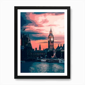 LonDon 2 Art Print