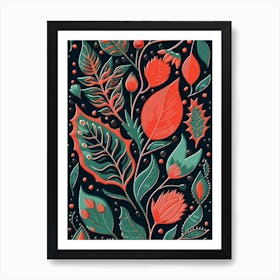 Autumn Leaves 5 Art Print