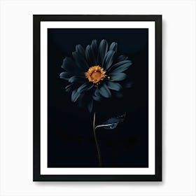 Dark Flower Art Print