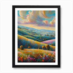 California Landscape Art Print