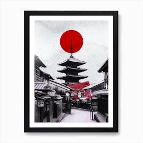 Kyoto Japan Art Print