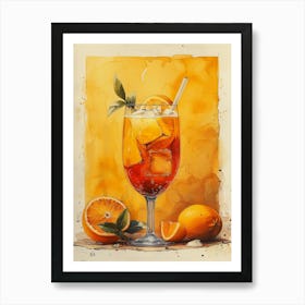 Aperol Spritz Art Print 61 Art Print