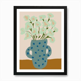 Flowers In A Vase 2 Art Print