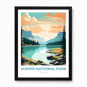 Canada Jasper National Park Travel Art Print