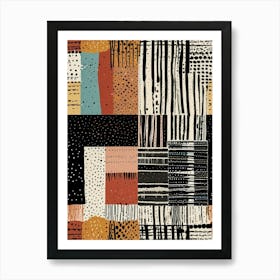 Patchwork Art Print