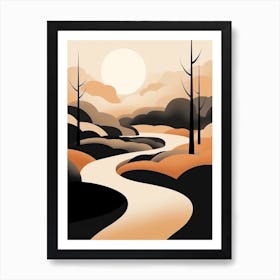 Minimalist Landscape 8 Art Print