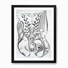 Angel Wings Art Print