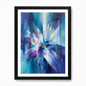 Abstract Flower 35 Art Print