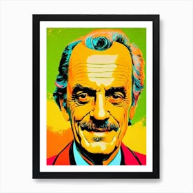 Christopher Lloyd Colourful Pop Movies Art Movies Art Print