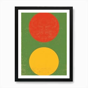 Traffic Light 2 Art Print