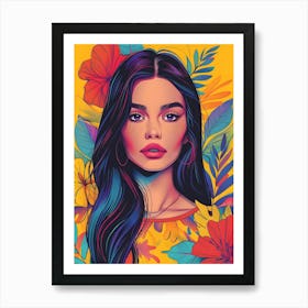 Contemporary Woman 18 Art Print