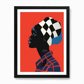 Portrait Of An African Woman 8 Art Print