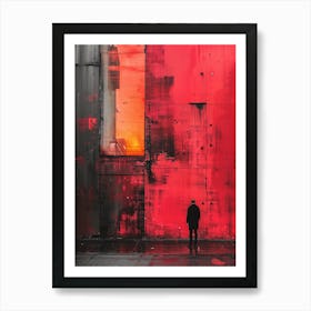 Red Wall Art Print