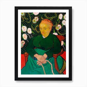 The Berceuse, Woman Rocking A Cradle, Vincent Van Gogh Art Print