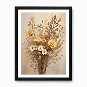 Fleurs Sechees, Dried Flowers Exhibition Poster 23 Art Print (10) Art Print