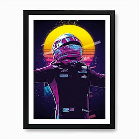 Logan Sargeant Williams Driver Art Print