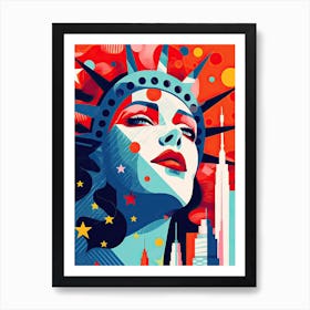 Statue Of Liberty 4 Art Print