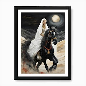 Sultan Of The Desert Art Print