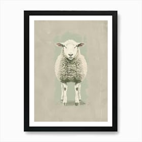 Sheep Canvas Print 3 Art Print
