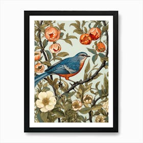 Blue Bird 1 Art Print