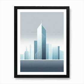 City Skyline Art Print