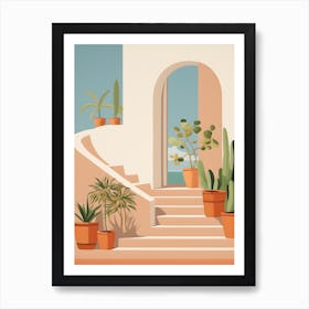 Cactus Garden 2 Art Print