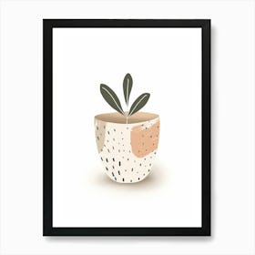 Plant In A Pot 51 Art Print