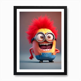 Despicable Me Minion 3 Art Print