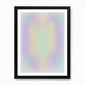 Pastel Squares Art Print