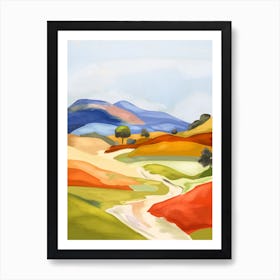 Summer Ladnscape Art Print