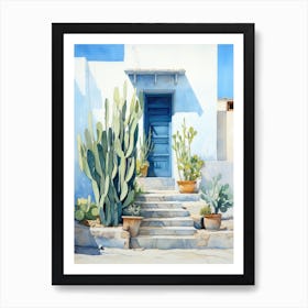 Blue Door 26 Art Print