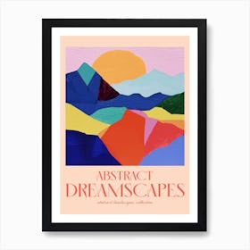 Abstract Dreamscapes Landscape Collection 13 Art Print