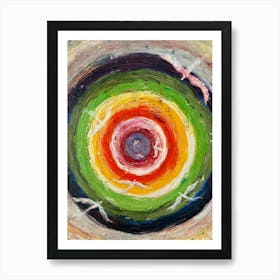 Rainbow Circle Art Print