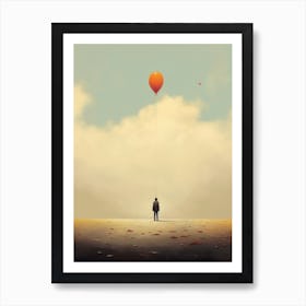 Lost Balloon Art Print