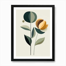 Abstract Flower 8 Art Print