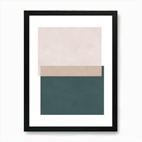 Modern and conceptual geometric 7 Art Print