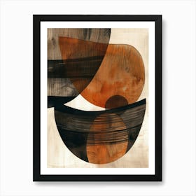 Abstract Bowls Art Print