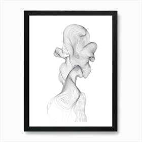 Abstract Figurative Drawing Art Print