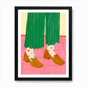 Dancing Shoes Art Print