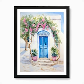 Blue Door Art Print