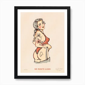 Rebel Romantics No Mans Land Art Print