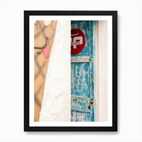 Ice cream door // Ibiza Travel Photography Art Print