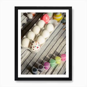 Easter Eggs 38 Art Print