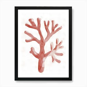 Coral Branch 2 Art Print