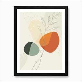 Abstract Flower 17 Art Print