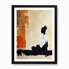 Zen Buddha Art Print