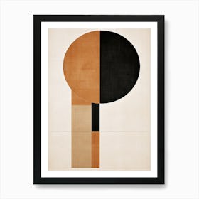 Black And White Klagenfurt Geometric Dreams Art Print