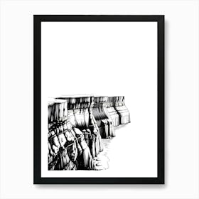 Cliffs 1 Art Print